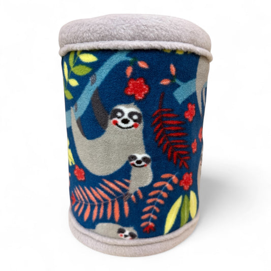 Flisinis tuneliukas jūrų kiaulytei – pilkas su tinginiais