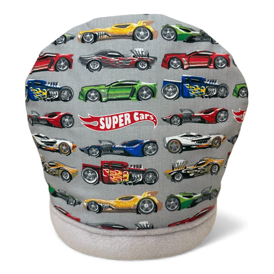 Flisinis guolis Kumštinukė jūrų kiaulytei | Pilkas su mašinomis