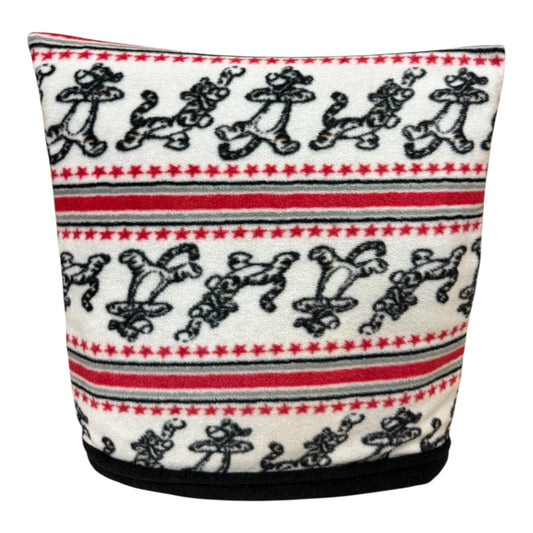 Flisinis guolis–miegmaišis jūrų kiaulytei – juodas su tigrais