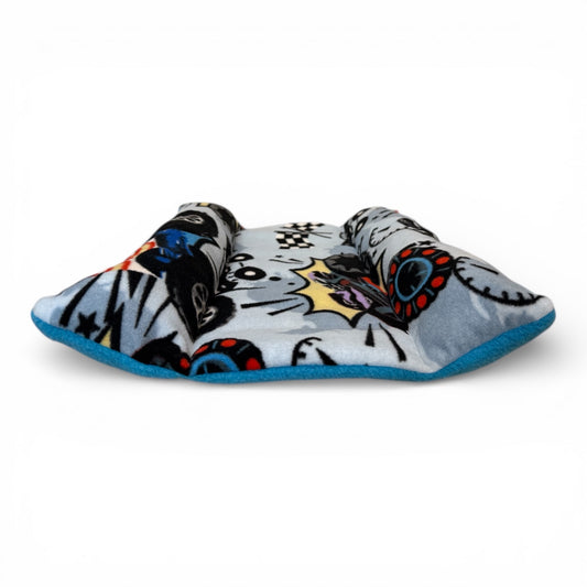 Jaukuolis triušiui – minkštas guolis poilsiui ir miegui