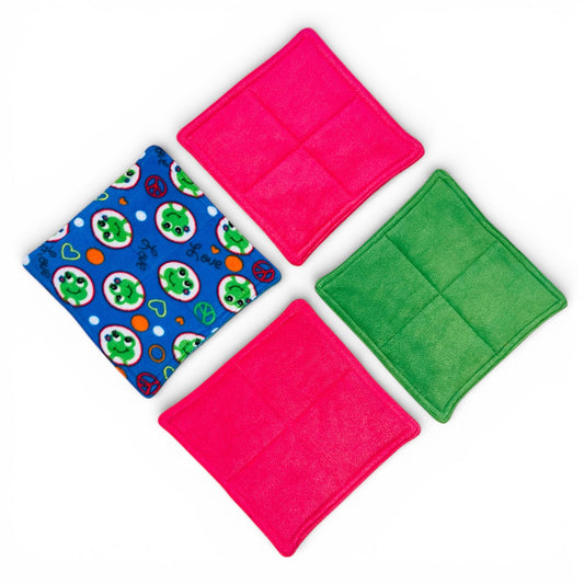 Pašikniukai jūrų kiaulytei (4 vnt) | Flisiniai paklotukai narvui