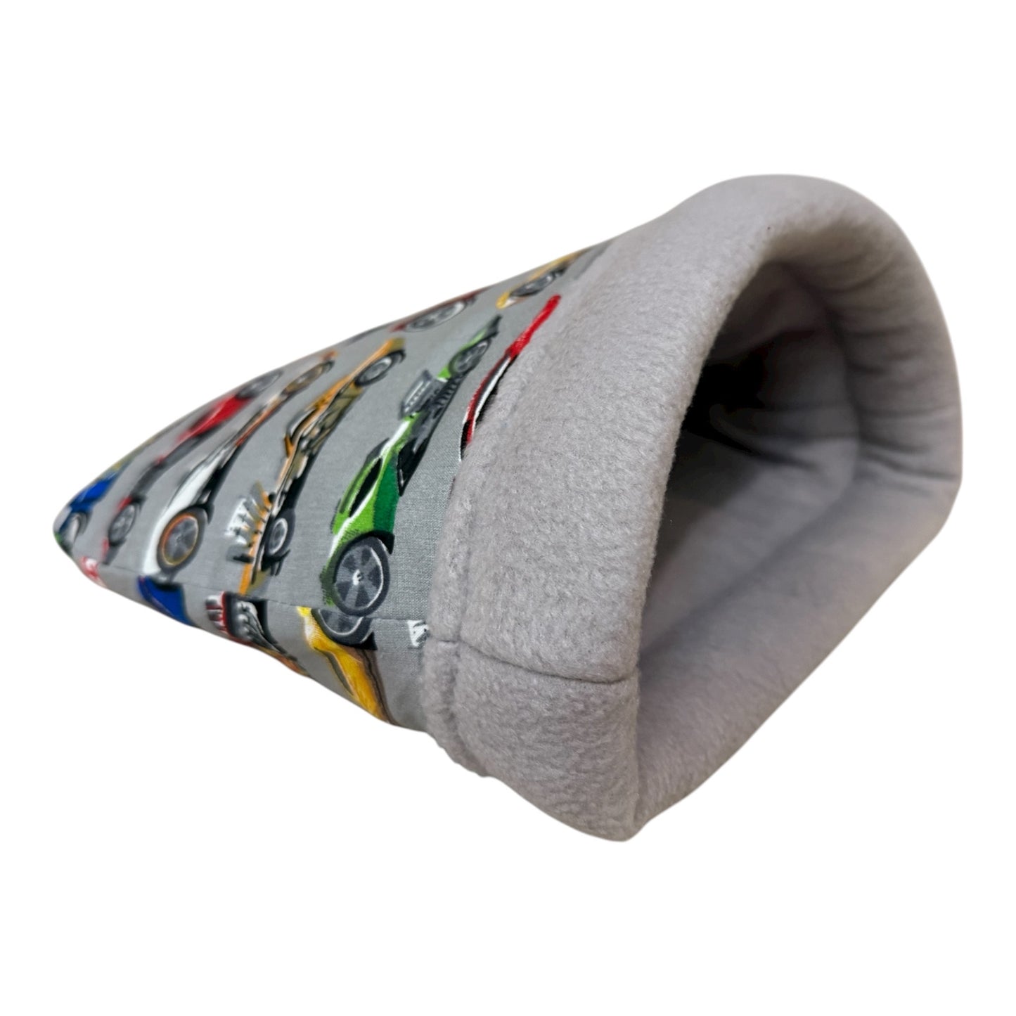 Flisinis guolis Kumštinukė jūrų kiaulytei | Pilkas su mašinomis