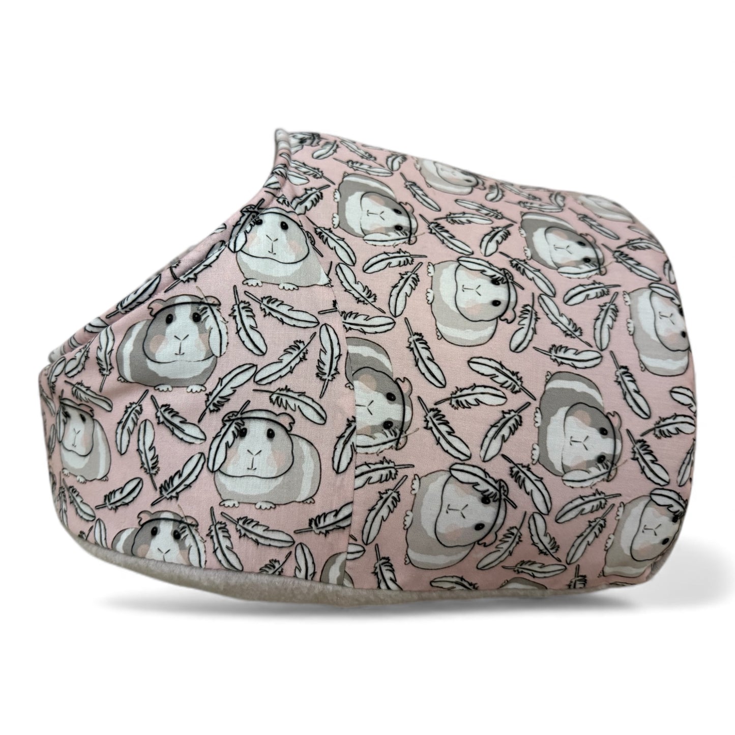 Karieta – flisinis guolis jūrų kiaulytei su žaismingu raštu