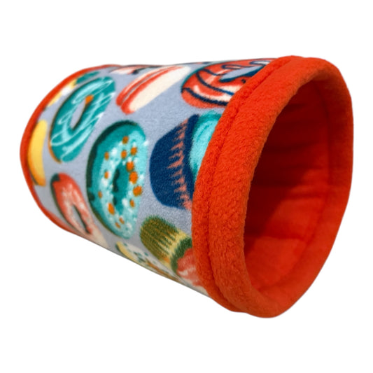 Flisinis tuneliukas jūrų kiaulytei – rudas su raštu