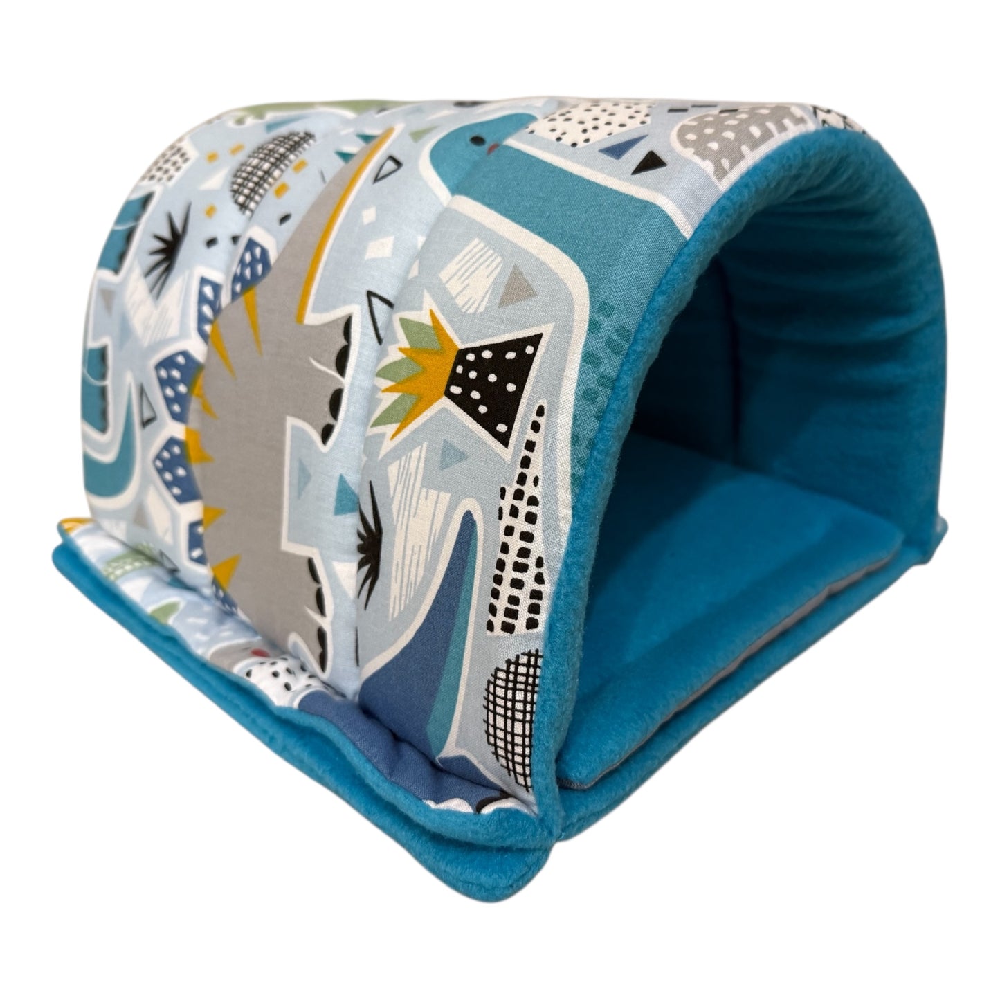 Šiltnamis – tunelio formos flisinis guolis jūrų kiaulytei – su dinozaurais