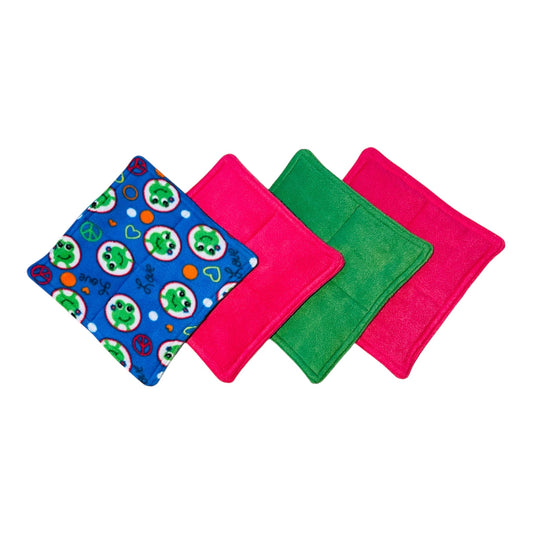 Pašikniukai jūrų kiaulytei (4 vnt) | Flisiniai paklotukai narvui