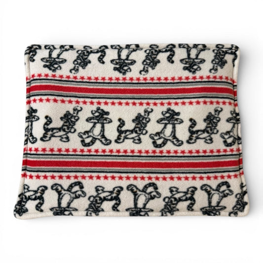 Guolis–pagalvėlė jūrų kiaulytėms – flisas su tigrų raštu